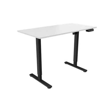 WHITE SHARK Gaming stol Axiom, električno podesiv, 120x60x71–116 cm, bijeli