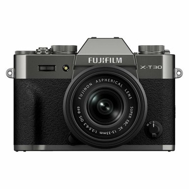 FUJIFILM Fotoaparat X-T30 III, XC 13–33 mm, F3.5–6.3 OIS, srebrna