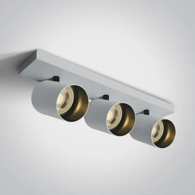 Nadgradni reflektor, DM65305N/W, 3xGU10, 10W, bijela