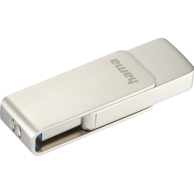 HAMA USB memorijski pogon Rotate Pro, 256 GB, USB Tip-A 3.2 Gen 1, srebrni