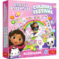 TREFL Društvena igra Gabby's Dollhouse Festival boja