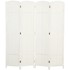 HOMESTAR Pregrada za sobu, sklopivi paravan, 4 panela, 160x16x170 cm, bijela