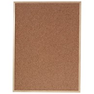 HERLITZ Ploča pluto s drvenim okvirom 1600048, 80x60 cm