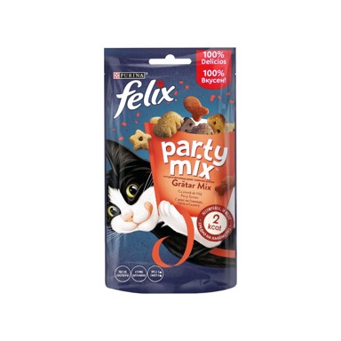 FELIX Poslastica za mačke Party Mix Mixed Grill 60 g