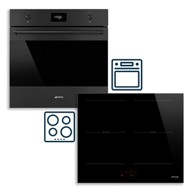 SMEG Set pećnica SFP6301TVN Classica + indukcijska ploča za kuhanje SI2M5643D1 Universale
