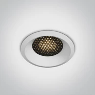 ONE LIGHT Ugradbena svjetiljka 6,5w cct 700ma dark light honeycomb bijela dm10106dh/w/v