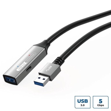 Aktivni USB kabel, USB 3.2 Gen 1, A-A, muški-ženski