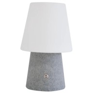 8SEASONS Stolna lampa, RGB LED, No. 1, 30 cm, siva