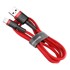 BASEUS Kabel Cafule, USB Lightning, 2,4A, 0,5m 