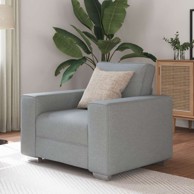 Sofa sjedalica od tkanine 59 cm svjetlosiva