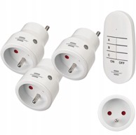 BRENNENSTUHL Comfort-Line Mini set od 3 radio prekidača IP20