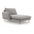 COSMOPOLITAN DESIGN VIENNA Svijetlo siva ležaljka, lijevi kut