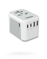 TESSAN Putni adapter 633FV, 3x USB-C, 2x USB-A