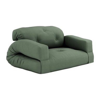 KARUP DESIGN Promjenjivi kauč Hippo Olive Green, 140x122x70,05 cm