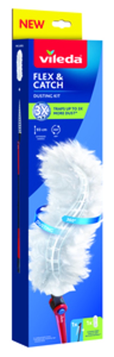 VILEDA Čistač prašine Flex & Catch, duga ručka