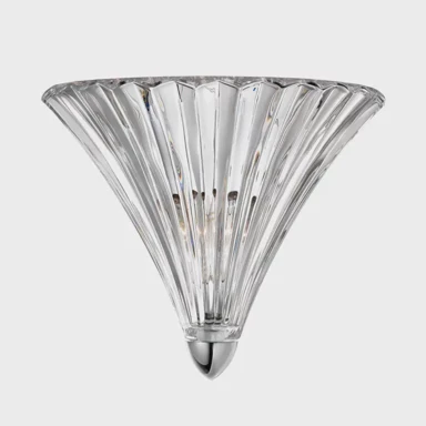 Zidna lampa Guscio, E14, IP20, prozirna