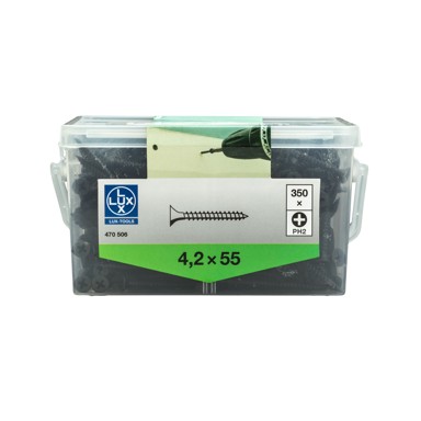 LUX TOOLS Vijak za knauf metalni za gips 4,2x55 mm