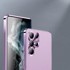 Kožna maskica za Samsung Galaxy S24 Ultra sa zaštitom za kameru za MagSafe, ljubičasta