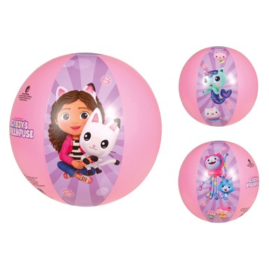 HAPPY PEOPLE Lopta na napuhavanje Gabby's Dollhouse, šarena