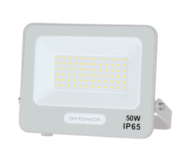 OPTONICA LED reflektor, 20W, 3000K, bijeli