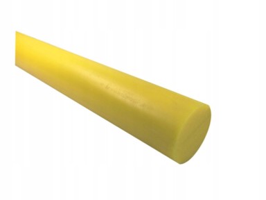 Poliamidni valjak PA6-G, fi 40 x 1000 mm, žuti