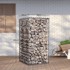 SONGMICS Gabionska košara, 100 x 50 x 50 cm, srebrna