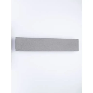 Zidna svjetiljka Luna, LED, 19W, 3000 K, 1191 lm, IP65, NL9540236, siva