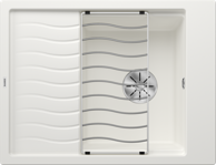 BLANCO Sudoper ELON 45 S InFino  SILGRANIT bez dalj. upr. - glečer bijeli