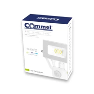 Reflektor, 307-119, LED, sa senzorom, 10W, 4000K, 800 lm, IP44, 120°, bijela