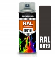 Akrilni lak u spreju RAL 8019 sivo smeđa sjajna 400 ml