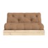 KARUP DESIGN Smeđa sklopiva sofa 145 cm Flip, 145x98,5x83 cm