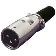 SAL Utikač za mikrofon, XLR, tropolna