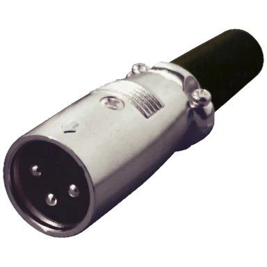 SAL Utikač za mikrofon, XLR, tropolna