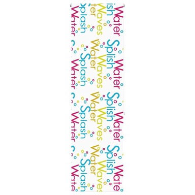 Rolo zavjesa za tuš, 80x240 cm, šarena