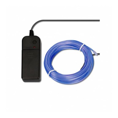 KSIX Svjetlosna traka BXLEDNEON5A, neonska, 3 načina rada svjetla, 5m, plava