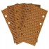 DEDRA Brusni papir DED7943R3, protiv začepljenja, čičak, 92 x 182 mm, P100, 5 kom.