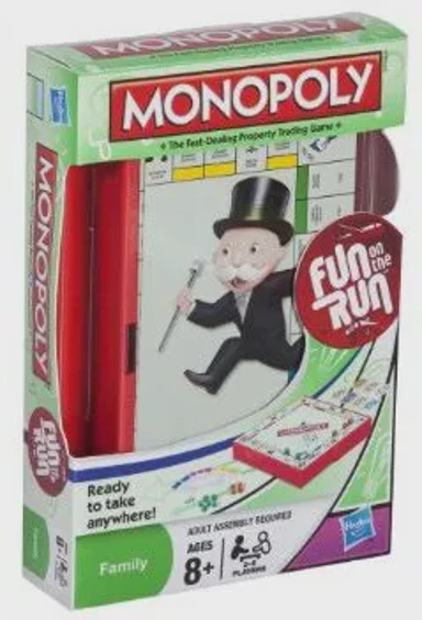 HASBRO Društvena igra Monopoly, putna (HR)
