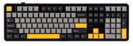 AULA Gaming tipkovnica F108 Gray Orange Deep Gray, Volcano RGB prekidači