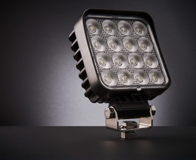 TT TECHNOLOGY LED radno svjetlo BLACK TT.13364-DT, 64 W, kvadratno raspršeno s DT konektorom