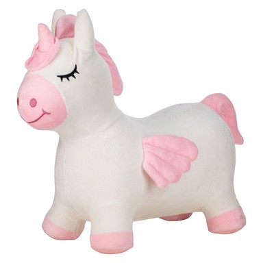 FREE 2 PLAY Skakalica životinja Jednorog, plišana navlaka