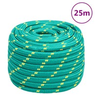Brodski konop zeleni 20 mm 25 m od polipropilena