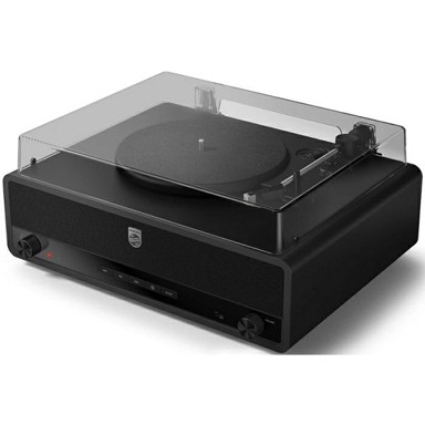PHILIPS The Stevie TAV3000B/10, bežični gramofon, Bluetooth, crni