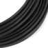 Čelično uže u PVC oplati, 3/6 mm, 1 m, pocinčano, crno