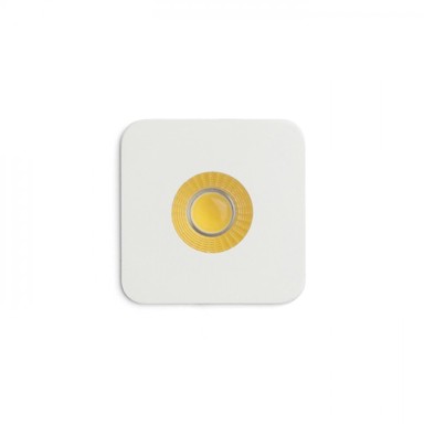 Ugradna lampa, Rio sq, bijela, 230V, LED 3W, 24°, 3000K