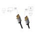 DisplayPort kabel DP na DP 1 m 4K 60 Hz, aluminijski