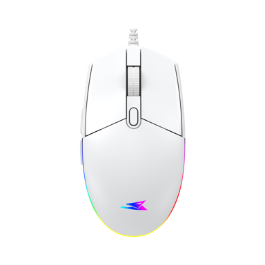 BARACUDA Miš BGM-112 Crab bijeli 3200 dpi