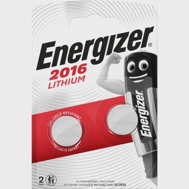 ENERGIZER Baterije Specialized CR2016, 2 kom
