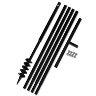 Ručna burgija za zemlju sa ručkom 80 mm i produžnom cijevi, 5 m