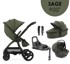 EGG3 STROLLER dječja kolica 4 u 1 - Sage