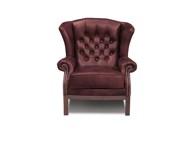 CHESTERFIELD Fotelja Durban, 1-sjedište, Cloudy Red